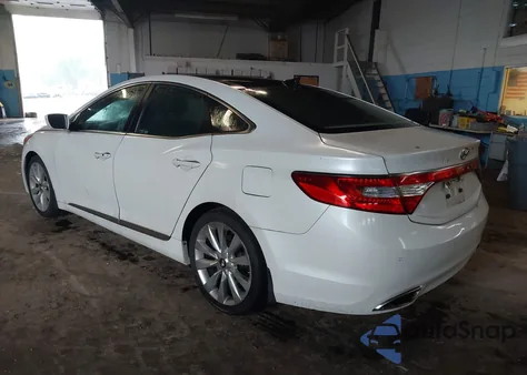 2012 Hyundai Azera z USA, uszkodzony, nr VIN KMHFH4JG5CA161881